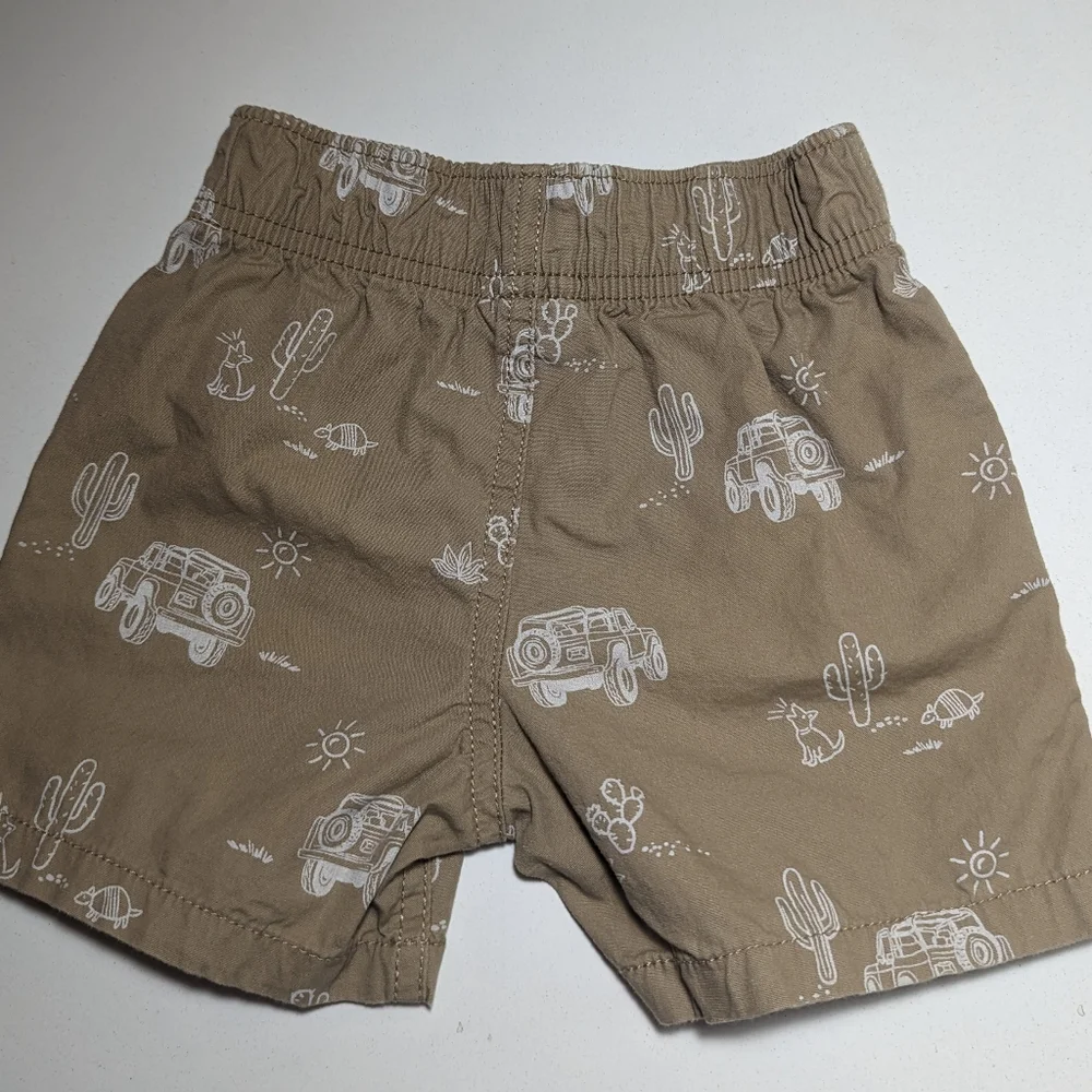 Garanimals 18M Khaki Traveler Shorts
